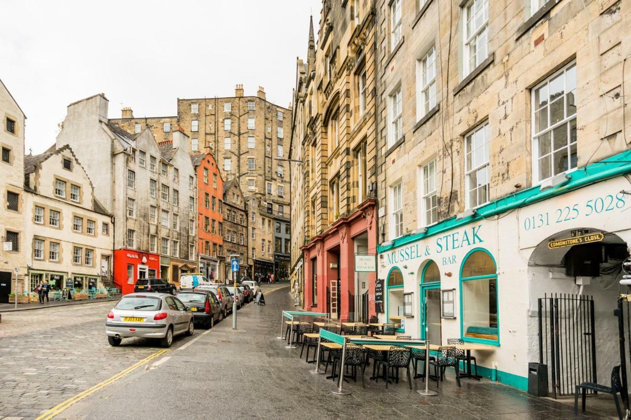 Ferienwohnung West Bow - Magical Harry Potter-Inspired Flat Near Edinburgh Castle Exterior foto